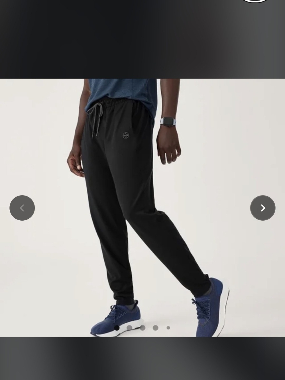 allbirds Black Men's Jogger Sweatpants